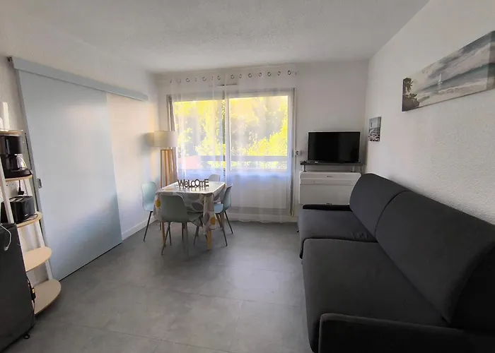 شقة La Desirade Avec Parking- Port - Wifi Couchage En 160 Neuf *